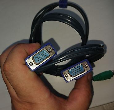 notebook: Кабель VGA папа на VGA папа, 1м рабочий адрес - ул. Уральская 8, г — 1