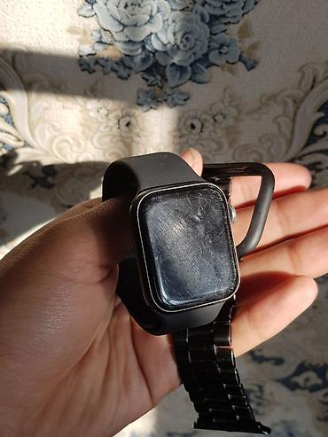 смарт часы купить бишкек: Apple Watch 5 series 44mm⌚️ 32gb 78акб есть царапины, в комплекте 1 — 4