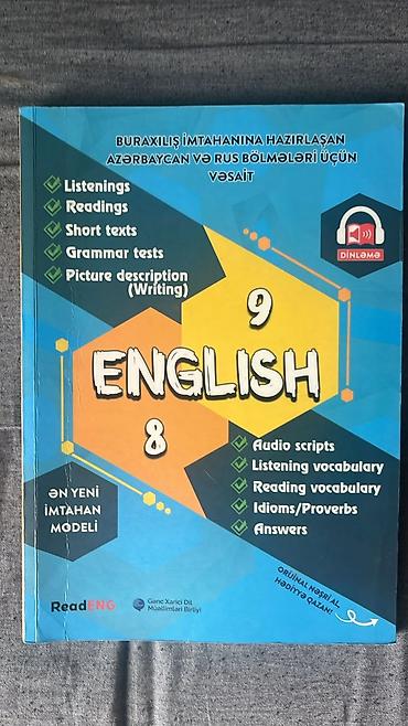 Kitablar və jurnallar: Heç istifadə olunmayıb təp təzədir “English 8-9” – Buraxılış — 1