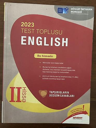 5: Məhsul: “2023 Test Toplusu – English” (DİM) Xüsusiyyətlər: - 2 — 4