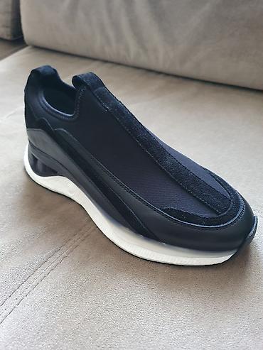 Мужская обувь: Balenciaga BB slip-on kişi ayaqqabısı - Rəng: qara, kontrast ağ orta — 1
