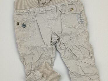 zara jeans boyfriend: Niemowlęce spodnie materiałowe, 9-12 m, 74-80 cm, Zara, stan - Bardzo dobry