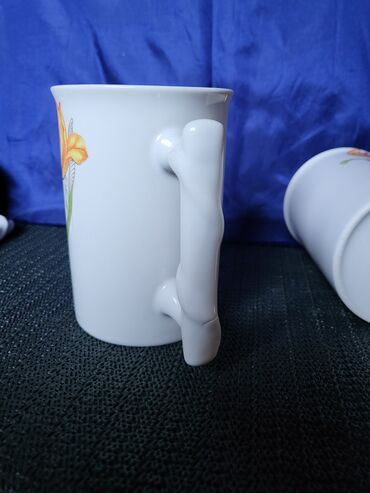 Čaše: Solje nove,vintaz weimar porcelan Nemacka. Komada 3 u ceni. lep — 9