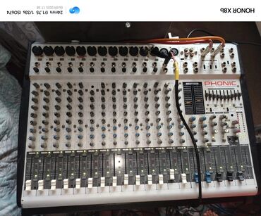 Другая аудиотехника: PHONIC qarışdırıcı (powered mixer) Əsas xüsusiyyətlər: - Geniş