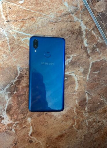 Samsung: Samsung A10s, 32 GB, rəng - Göy, Sensor, Barmaq izi, İki sim kartlı