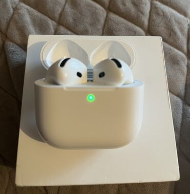 aırpod: Yeni Simsiz (Bluetooth) Qulaqcıqlar, Apple, rəng - Ağ