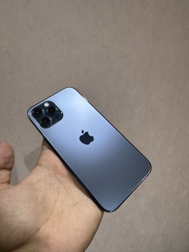 Çəngəllər: IPhone 12 Pro Max, 256 GB, Sierra Blue, Face ID