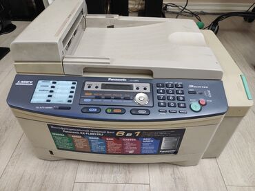 принтер в бишкеке в Кыргызстан | ПРИНТЕРЫ: МФУ Panasonic KX-FLB853RU, рабочий, печатает четко, копирует бледно