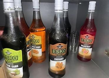Соустар жана татымалдар: Сиропы ESKO для напитков и десертов - Ассортимент вкусов на фото — 1
