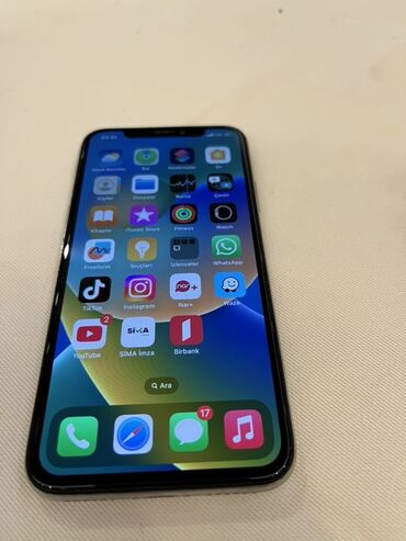 Samsung: IPhone X, 64 ГБ, Черный, Беспроводная зарядка, Face ID