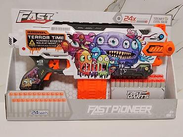 игрушечный дартс: Бластер с мягкими пулями FAST PIONEER “Terror Time” - Электрический — 1