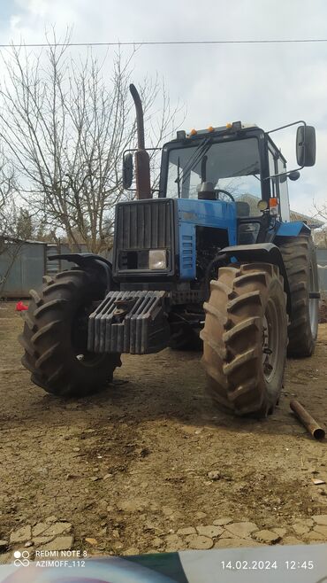 1221 traktor: Traktor Belarus (MTZ) 1221, 2009 il, 130 at gücü, motor 6.6 l, İşlənmiş