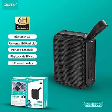 jbl 3: Портативная Bluetooth-колонка ZEQI ZE-B100 Компактная беспроводная — 1