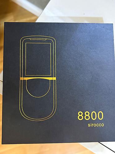 nokia telefonlari: Nokia 8000 4G, rəng - Gümüşü — 4