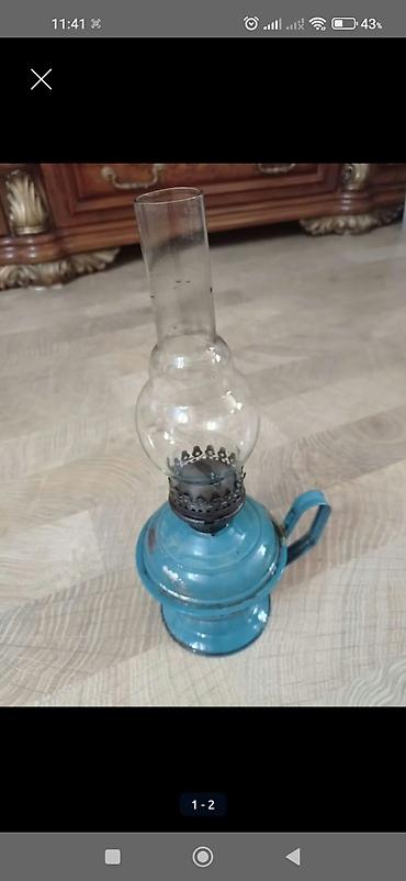 balta: Məhsul: Klassik kerosin/qaz lampası Təsvir: - Material: Metal gövdə — 1