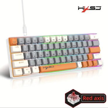 Digər kompüter aksesuarları: 🔴 V500 Mechanical Keyboard – Red Switch 🔹 Qırmızı switch – səssiz və -da lalafo.az — 4 Digər kompüter aksesuarları: 🔴 V500 Mechanical Keyboard – Red Switch 🔹 Qırmızı switch – səssiz və — 4