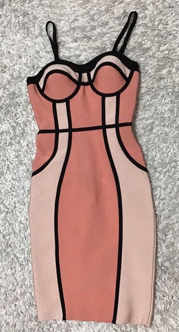 haljina na preklop kroj: S (EU 36), color - Multicolored, Evening, With the straps