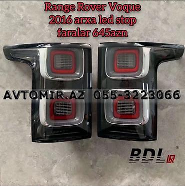 starlux stop: Range rover voque 2016 arxa led stop faralar 645azn *avtomir.Az* / — 1