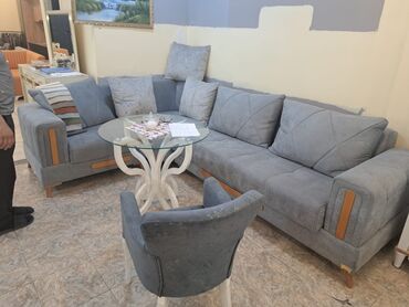 Ev üçün digər mebel: Künc divan