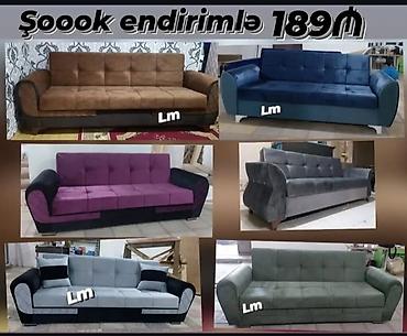 kohnə divanlar: Çeşidli rənglərdə 3 nəfərlik divanlar – şok endirimlə 189₼ Məhsul — 1