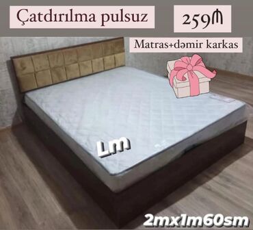 embawood matras qiymetleri: İkinəfərlik _*TAXT*_ _*SİFARİŞLƏ VƏ YENİ*_ Qiymət : *259₼* Ölçü