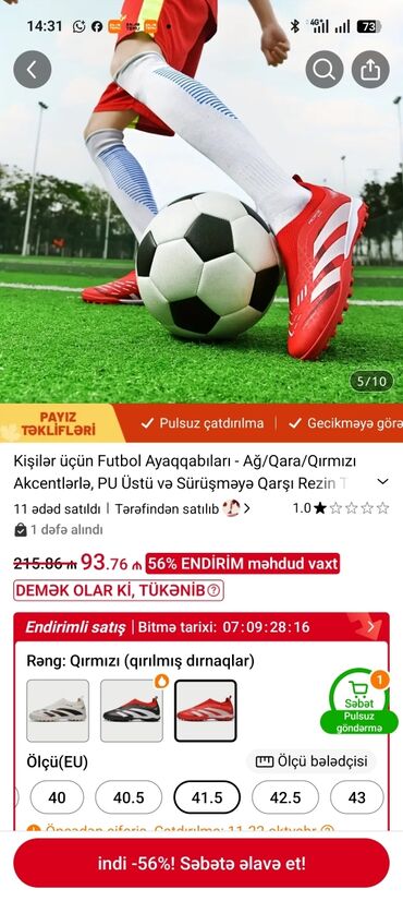 Ayaqqabılar: Kişilər üçün futbol ayaqqabıları – Predator Techfit dizaynı - Rəng