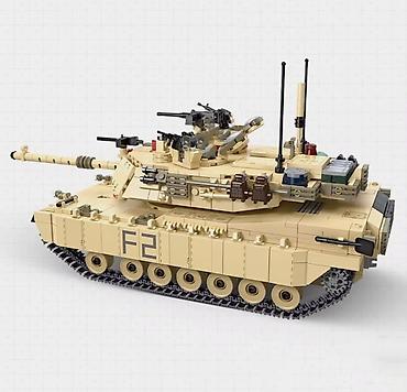 tank konstruktorları: 1389 hissədən ibarət iri həcmli Leqo-kanstruktor tank Abrams.Qiyməti — 4