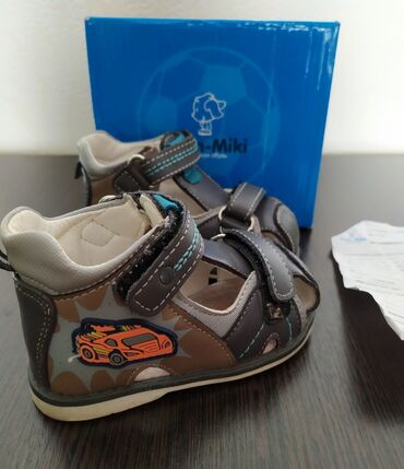 детские обувь для мальчиков: Продам сандалии на мальчика Фирмы Tom Miki оригинал РАЗМЕР 19 В