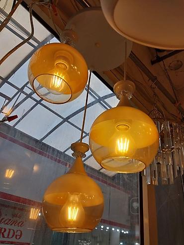 Çilçıraqlar: Çılçıraq, 3 lampa, Metal — 7