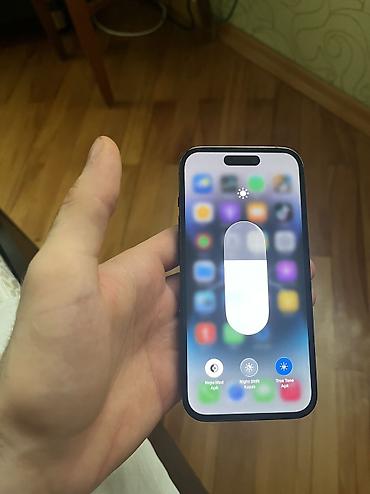 təcili iphone: IPhone 14 Pro, 128 GB, Black Titanium, Barmaq izi, Simsiz şarj, Face ID — 3