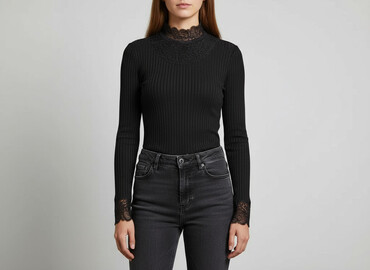 czarne bluzki mohito: Women's blouse, size M