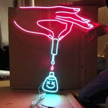 Reklam lövhələri: LED neon işıqlı tablo və yazılar – fərdi dizayn Məhsulun təsviri: - — 114