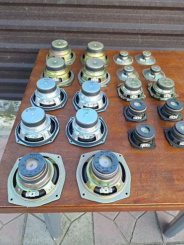 Dinamiklər və kolonkalar: Orijinal üstdən çıxma sony,pioneer, panasonic, dinamiklər müxtəlif — 13