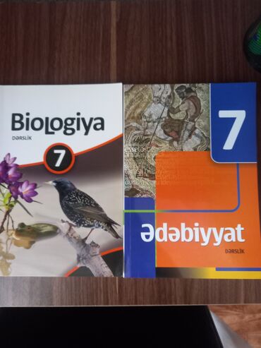 yos kitablari: Biologiya ve Edebiyyat kitablari 7 ci sinif kitablar islenmeyib temiz