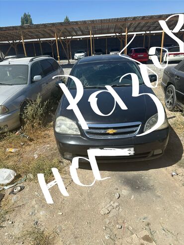 кредит на машину: На разбор!Chevrolet Lacetti, седан, черный цвет кузова. Основные