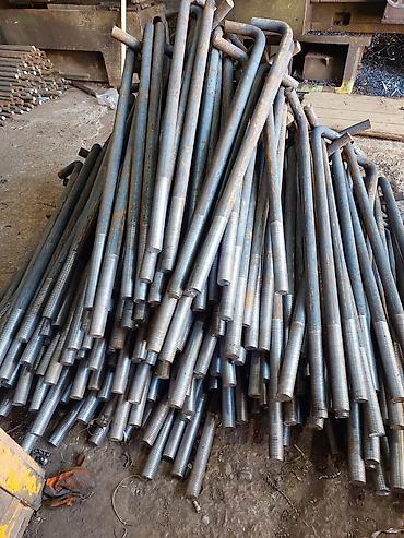 Boltlar: U formalı boltlar (U-bolt) – ağır konstruksiyaların bərkitməsi üçün — 9