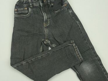 kombinezon jeansowy krótki rękaw: Джинси, Zara, 9 р., 128/134, стан - Дуже гарний