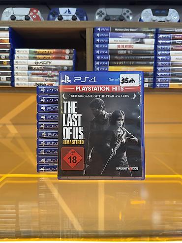pse 4: The Last of Us Remastered-PS4 diski Oyun diski tam işlək — 1
