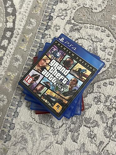 Игры для PlayStation 4 (диски Blu‑ray): 1) Grand Theft Auto V — at lalafo.kg Игры для PlayStation 4 (диски Blu‑ray): 1) Grand Theft Auto V —