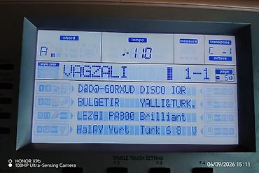 idman velosipedi type 1: Korg pa 80 və sempler Korg pa 50-lər üçün sempler kart.16 MB-dır — 7