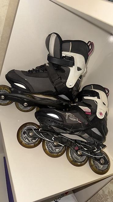 Спорт и отдых: Rolikler– Powerslide Phuzion Gamma Pure Grey/Pink Skate (fitness/şəhər — 1