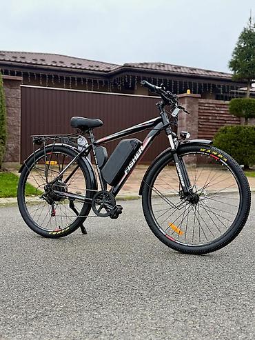 детский велик: Elektrik Velosiped – Fisher Corso (şosse/şəhər tipli) - Elektrik — 2