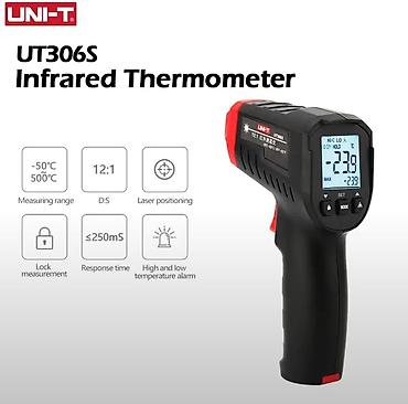 lazer utu: Təmassız infraqırmızı termometr. Model: UNI-T UT 306S Birbaşa təmas — 1