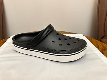 Босоножки, сандалии, шлепанцы: Мужские сандалии, 45, Crocs, Новый, цвет - Черный, Самовывоз — 2