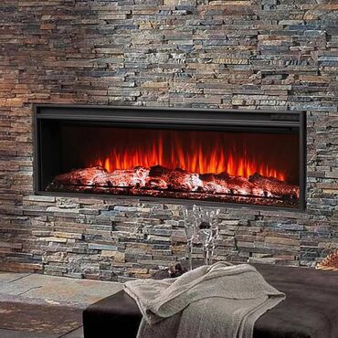 Электрокамины: Электрокамин Встраиваемый, Режим "Эффект пламени" без обогрева — 6