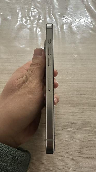 aifon 12: IPhone 16 Pro Max, Б/у, 1 ТБ, White Titanium, Защитное стекло, Чехол, Кабель, 92 % — 5