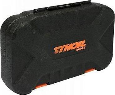 Setovi ručnog alata: STHOR 58643 – set nasadnih ključeva i bitova 1/4" (46 delova) u koferu — 7