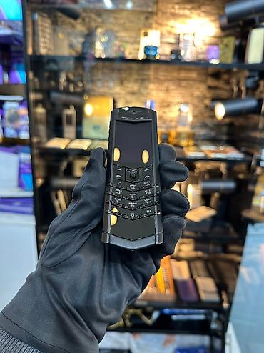 təzə telfon: Vertu Signature PureBlack Teze Kimidi…Qutusu Kabrosu Aksesuari Var — 4