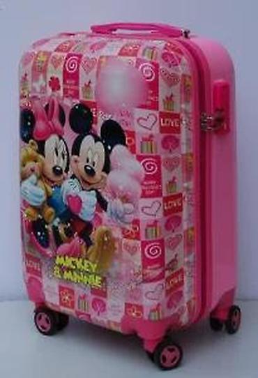 Rančevi, torbe i koferi: Dečiji kofer i ranac sa motivima Mickey & Minnie - Kofer: tvrda — 14