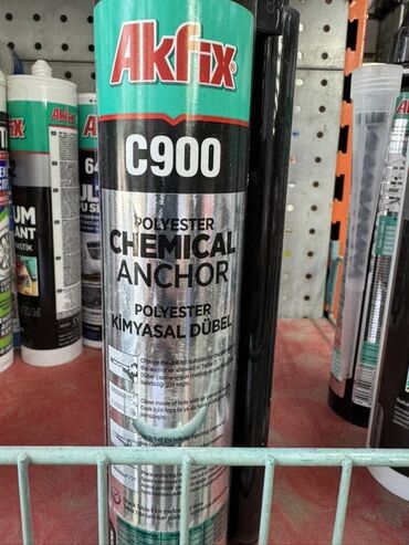 кабель питание: Химический анкер Akfix C900 на основе полиэстера предназначен для